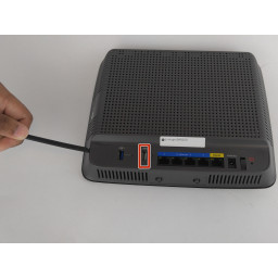 Замена порта USB Linksys EA9200