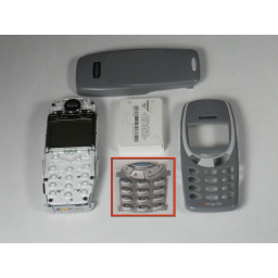 Разборка клавиатуры Nokia 3395